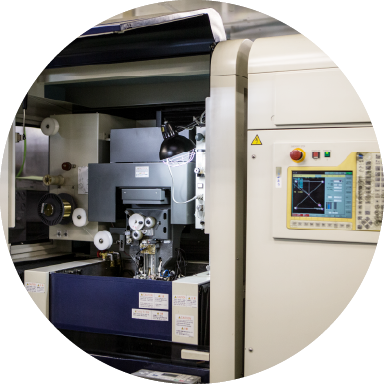 夜間や無人運転ができ納期対応が可能