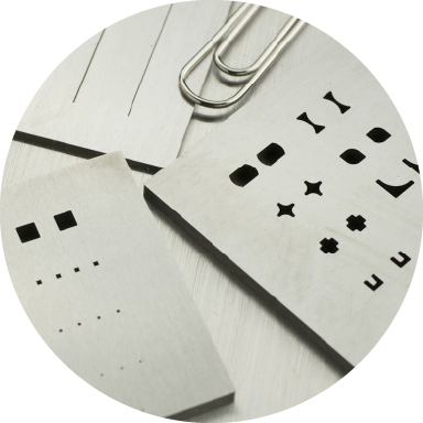 ピン角に近い加工