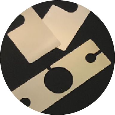 極薄素材も加工