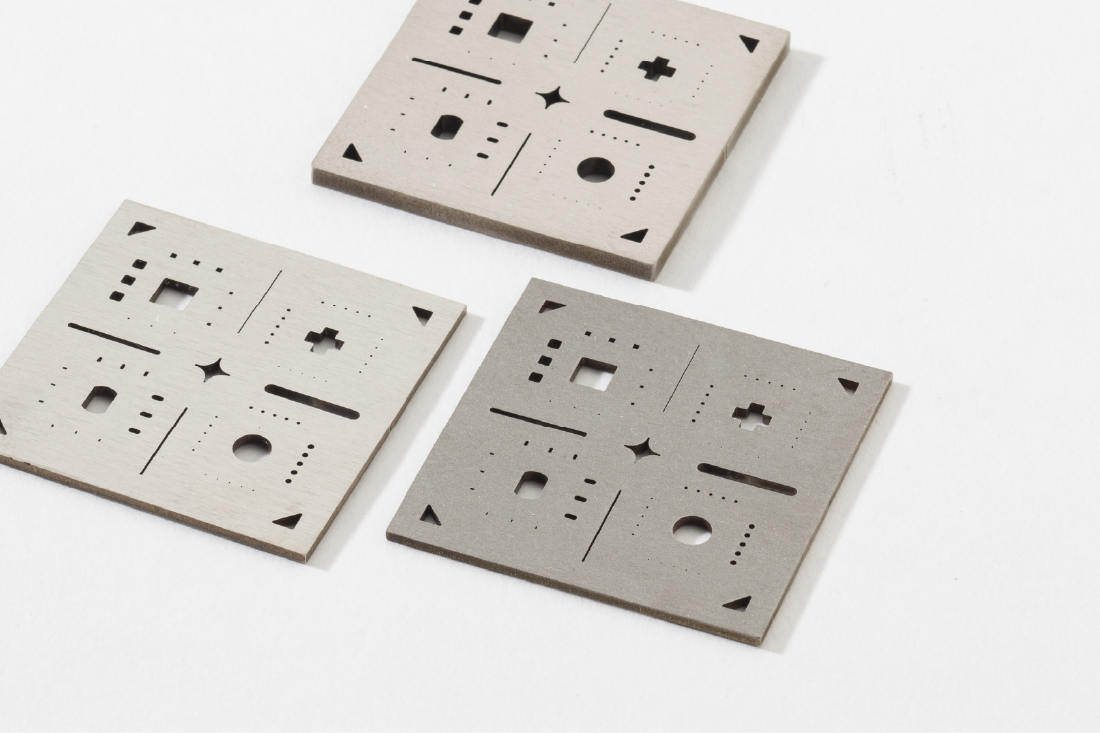 素材への負担が最小限