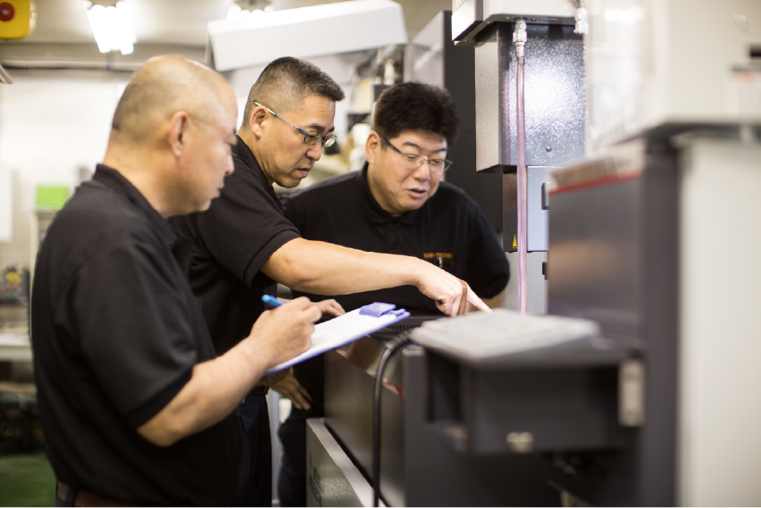 ワイヤーカット放電、細穴放電